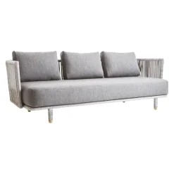 Cane-line Gartensofa Moments hellgrau