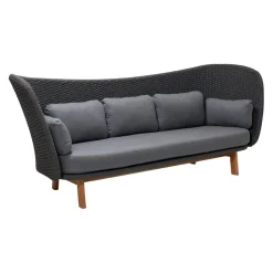 Cane-line Gartensofa Peacock Dark grey, Dark grey YN145 Outlet