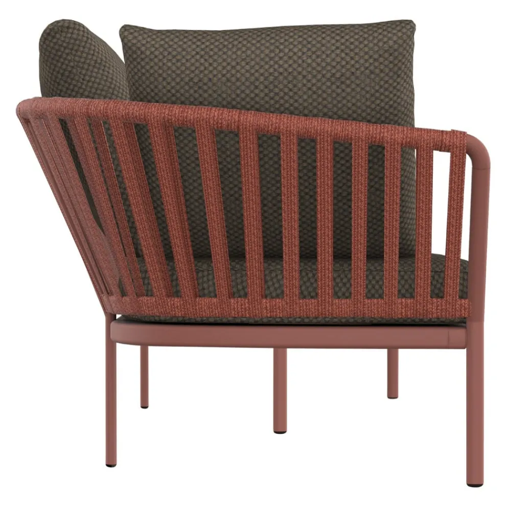 Fast Gartensofa Ria rostrot Discount