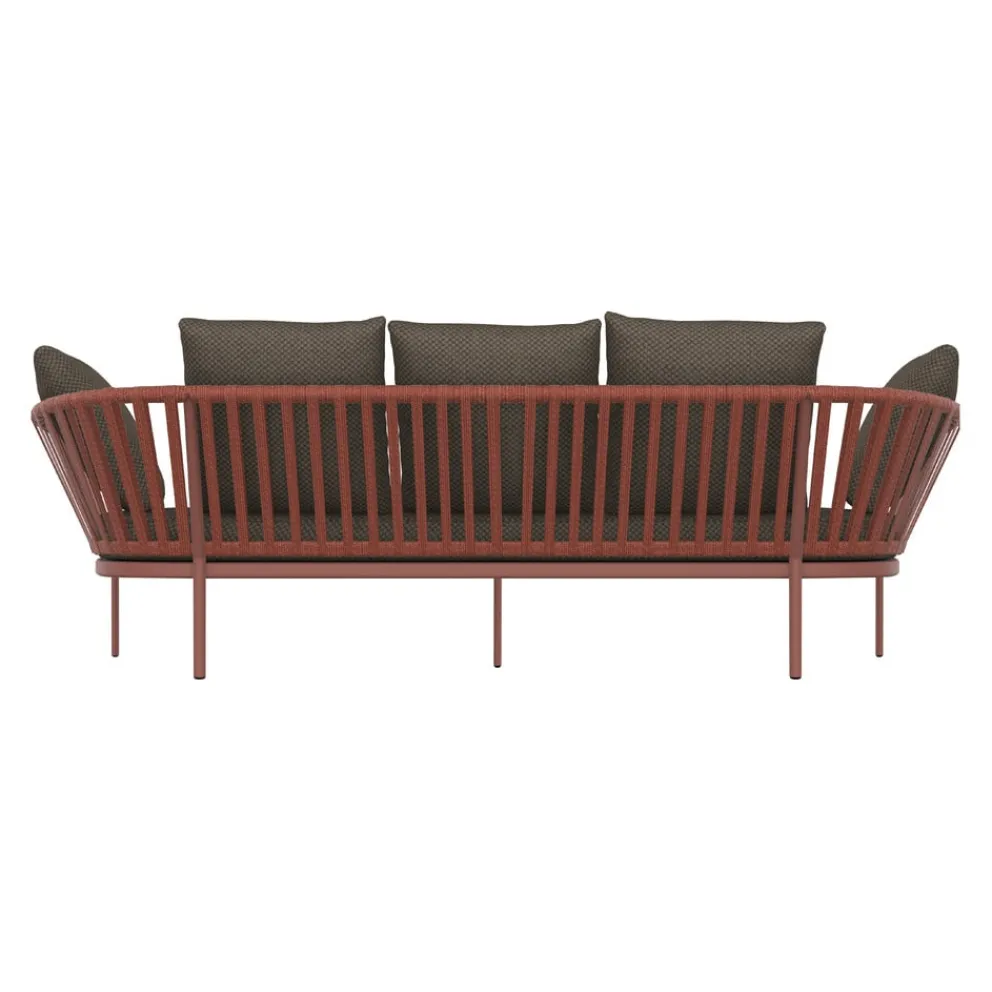 Fast Gartensofa Ria rostrot Discount