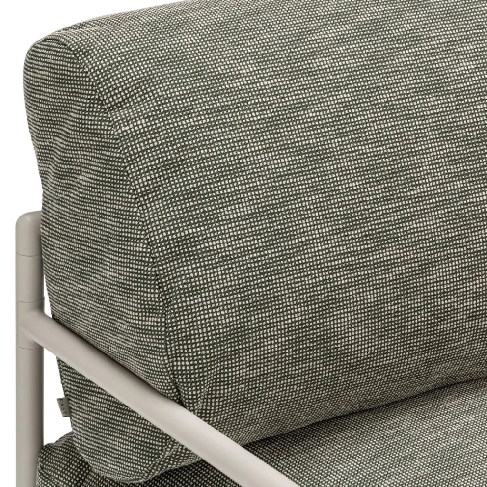 Fast Gartensofa Roè Alluminio 14 grigio polvere, Slow Sunbrella SLSW Alghe Seaweed Outlet