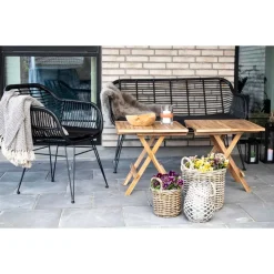 edy&liv Gartensofa Trieste schwarz Online