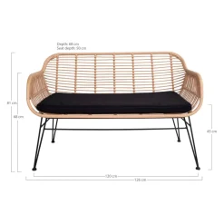 edy&liv Gartensofa Trieste beige Sale
