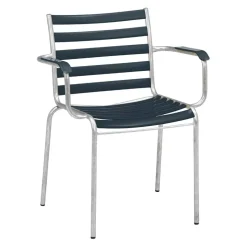 Manufakt Gartenstuhl Baettig 14A RAL 5008 graublau Clearance