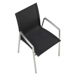 Johann Jakob Gartenstuhl Casablanca schwarz Clearance