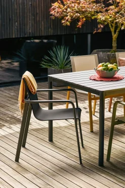 BYYU Gartenstuhl Kos tiefschwarz Best