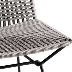 mdf italia Gartenstuhl Neil Twist hellgrau Outlet
