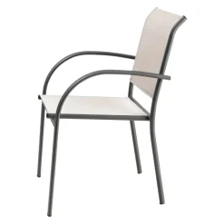 BYYU Gartenstuhl Palermo graubeige