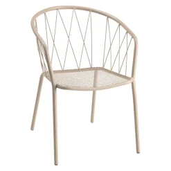 Johann Jakob Gartenstuhl Portofino beige Outlet