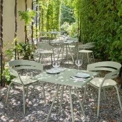 Fast Gartenstuhl Ria Alluminio 14 grigio polvere Hot