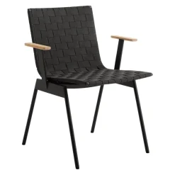 &Tradition Gartenstuhl Ville Warm Black, teakfarbig Outlet
