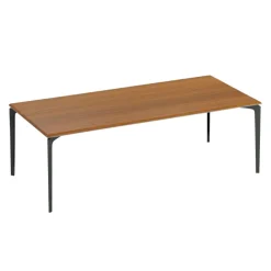 Fast Gartentisch Allsize Alluminio 9 grigio metallo New