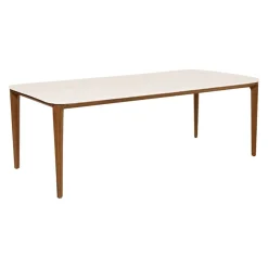 Cane-line Gartentisch Aspect crème, teakfarbig Hot
