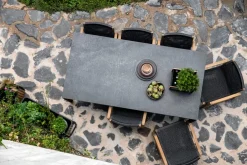Cane-line Gartentisch Aspect crème, teakfarbig Hot