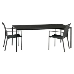 ZUMSTEG Gartentisch Diano Z259 Structure Black Hot