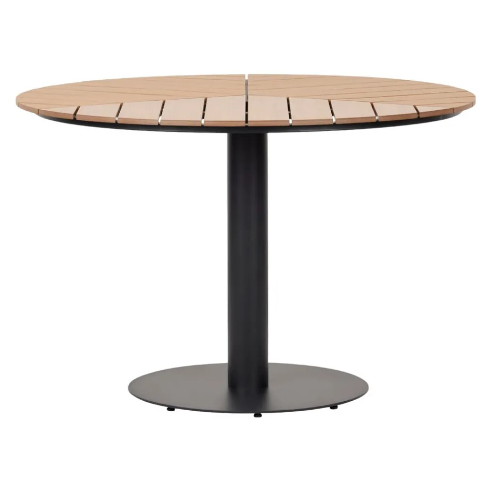 Schou Gartentisch Hector schwarz, teakfarbig Outlet