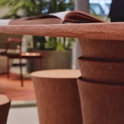 Gervasoni Gartentisch Kasane terracotta Sale