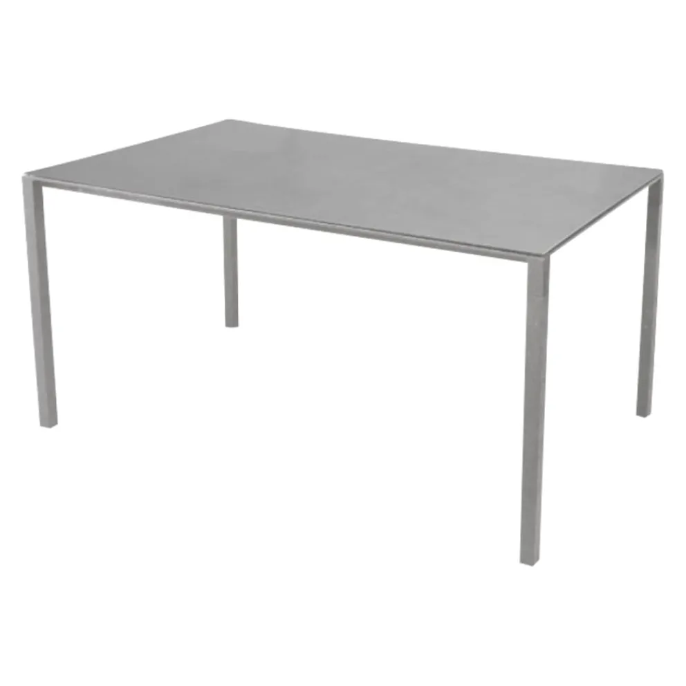 Cane-line Gartentisch Pure concrete grey CB, light grey Discount