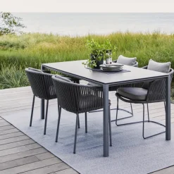 Cane-line Gartentisch Pure concrete grey CB, light grey Discount