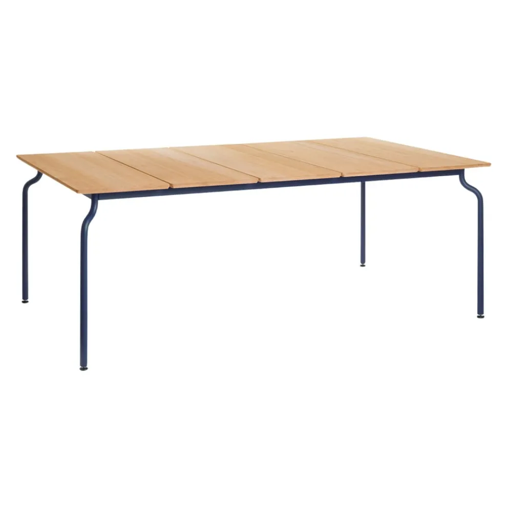 Magis Gartentisch SOUTH nachtblau, teakfarbig Clearance