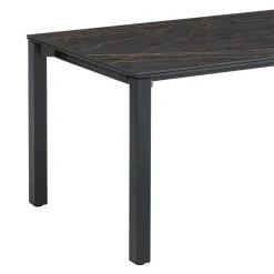 ZUMSTEG Gartentisch Spezia Z172 schwarz New