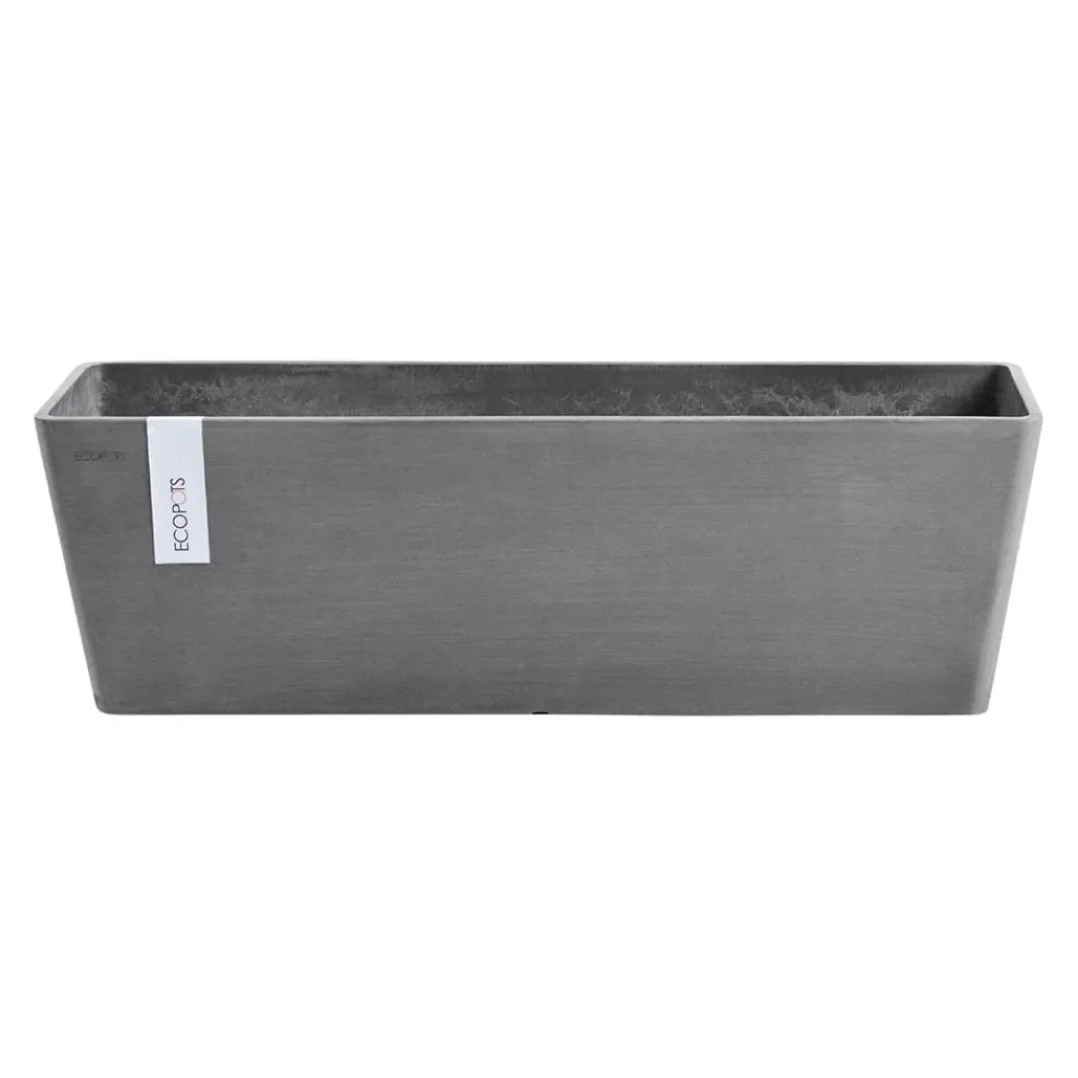 Ecopots Gartentopf Bruges grau Hot