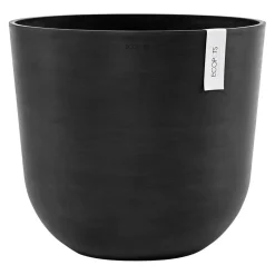 Ecopots Gartentopf Oslo dunkelgrau Hot