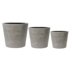 KIRSCHKE Gartentopf Pureline betongrau Best