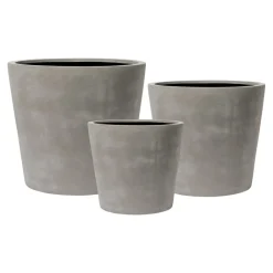 KIRSCHKE Gartentopf Pureline betongrau Outlet