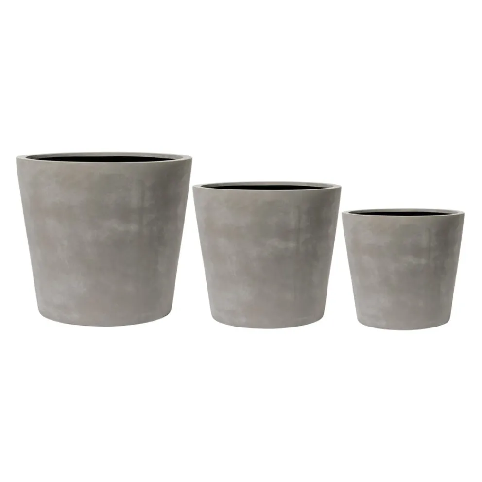 KIRSCHKE Gartentopf Pureline betongrau Outlet