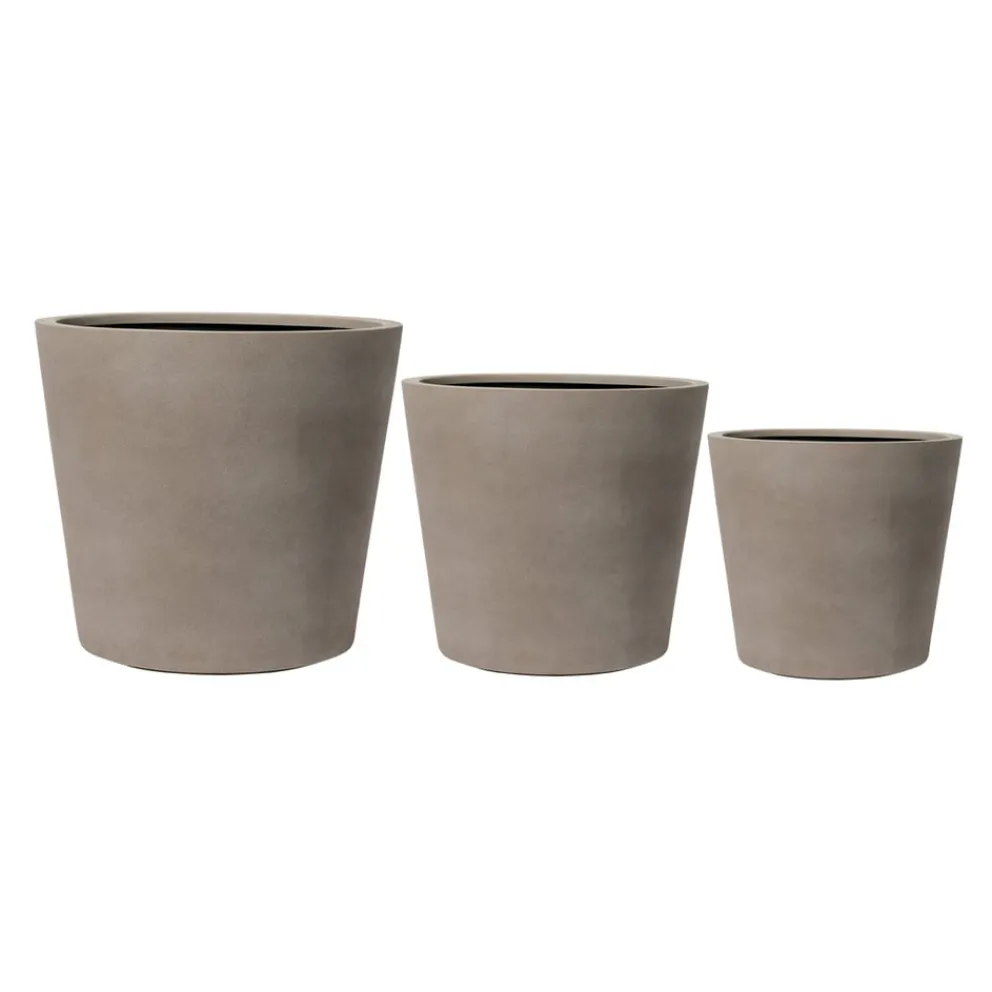 KIRSCHKE Gartentopf Pureline sepiabraun Online