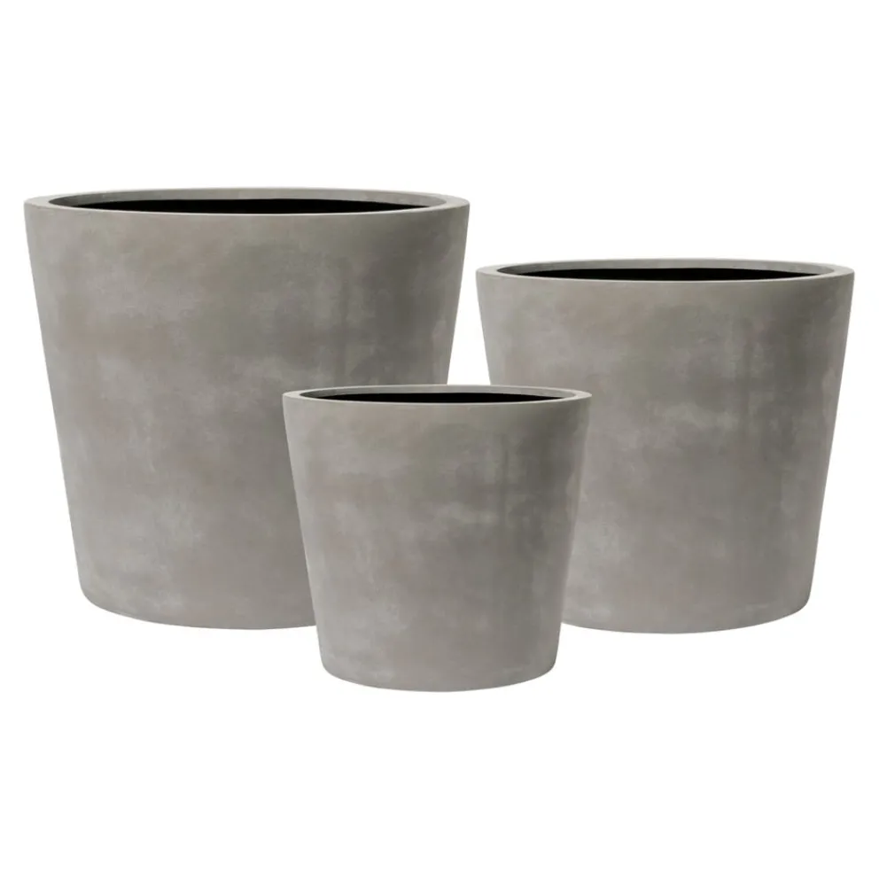 KIRSCHKE Gartentopf Pureline betongrau Clearance