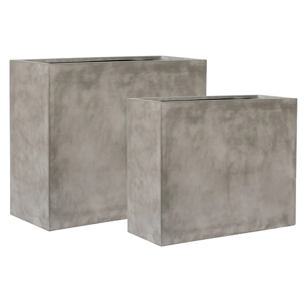 KIRSCHKE Gartentopf Pureline betongrau Best