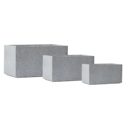 KIRSCHKE Gartentopf Rockline granitgrau Outlet