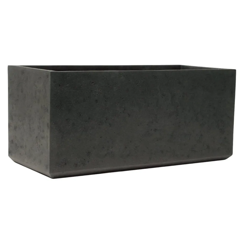 KIRSCHKE Gartentopf Rockline schwarz Hot