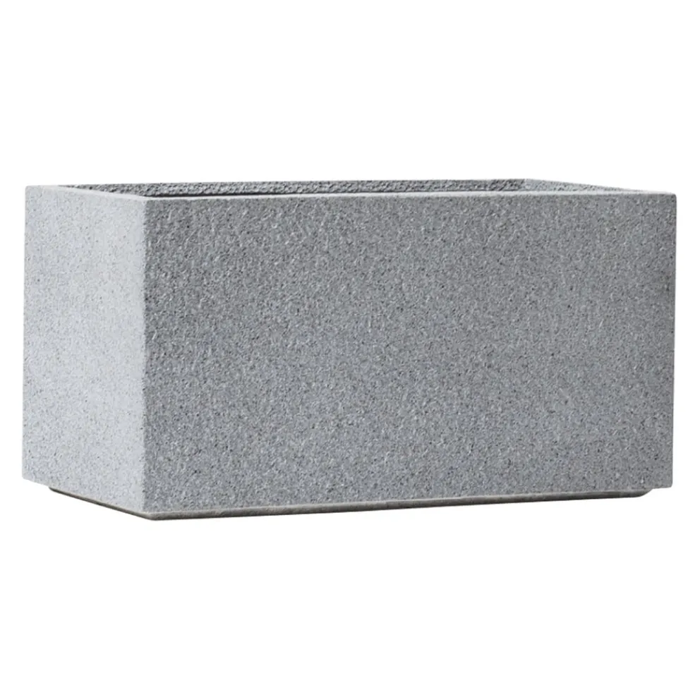 KIRSCHKE Gartentopf Rockline granitgrau