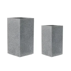 KIRSCHKE Gartentopf Rockline granitgrau Hot