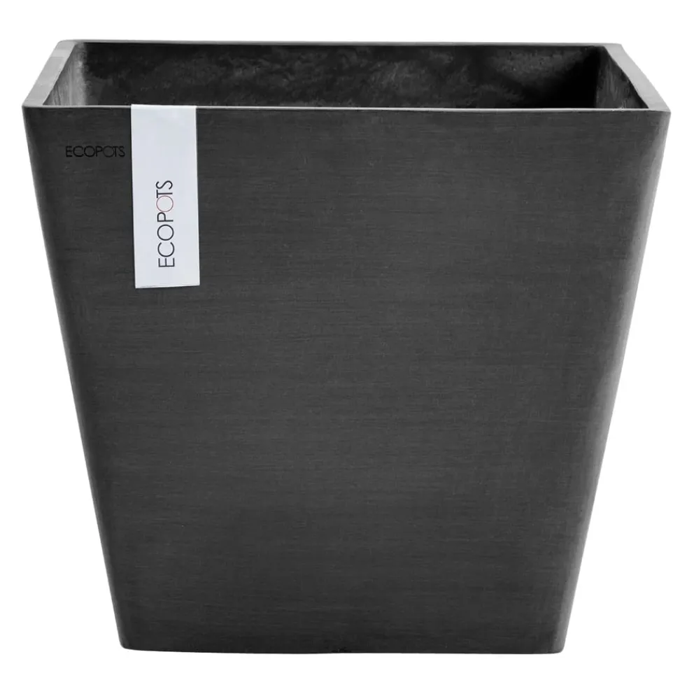 Ecopots Gartentopf Rotterdam dunkelgrau Sale