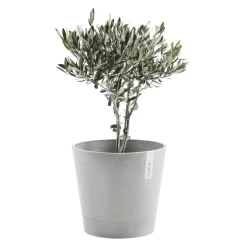 Ecopots Gartentopf Venice hellgrau Discount