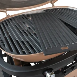Hamson Gasgrill Ryde 3 champagner, schwarz Best