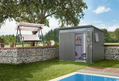 Biohort Gerätehaus AvanGarde A5 WE dunkelgrau Sale