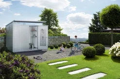 Biohort Gerätehaus Avantgarde Eco Gr. A5 silber Sale