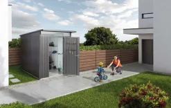 Biohort Gerätehaus Avantgarde Gr. A3 quarzgrau Best