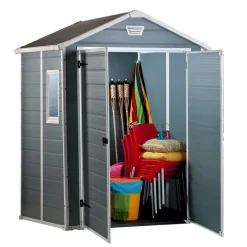 Keter Geräteschrank Manor grau, weiss Clearance