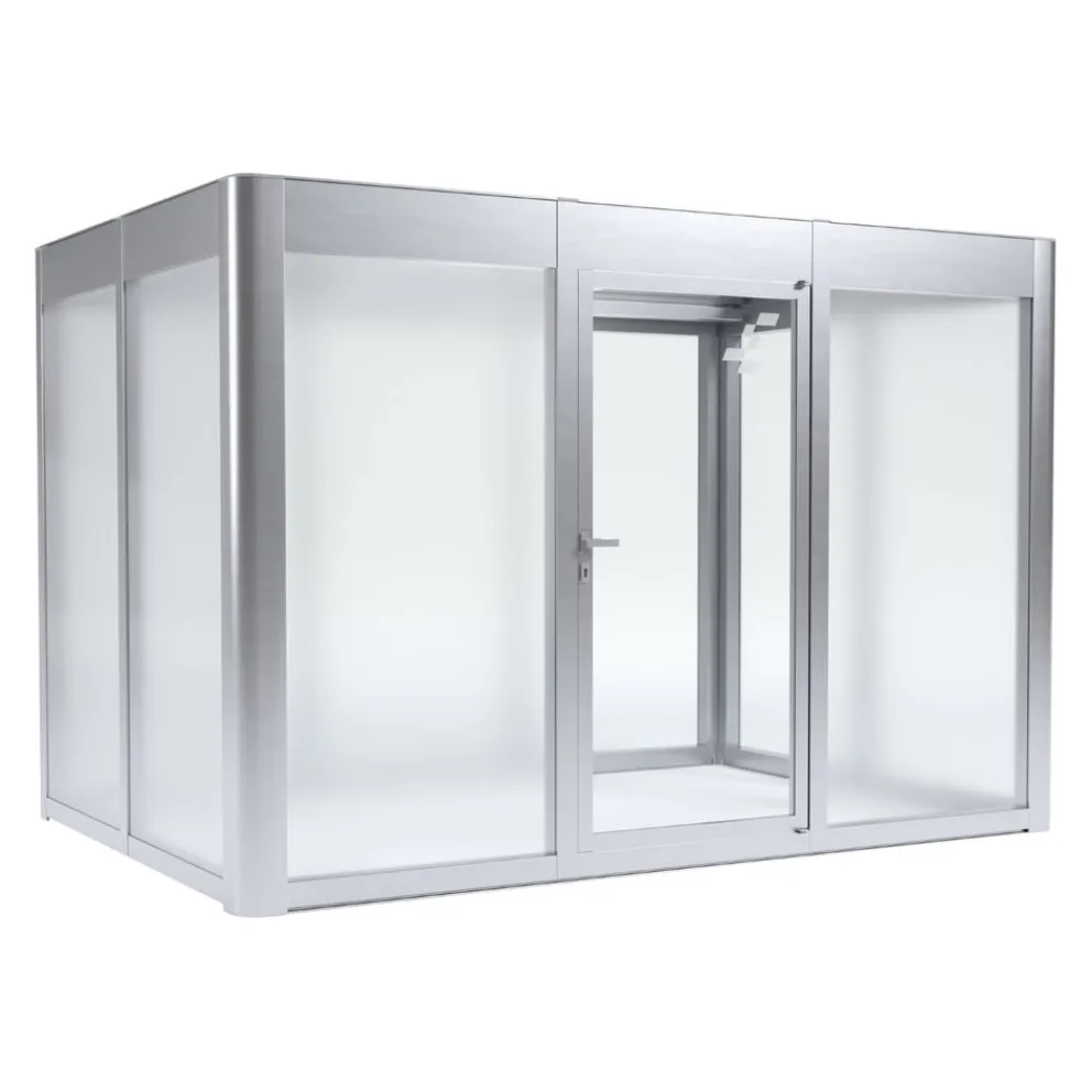 SunElements Gewächshaus Deluxe 3.2 alufarbig Outlet
