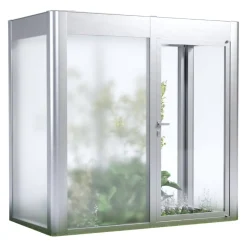 SunElements Gewächshaus Deluxe 2.1 alufarbig Clearance