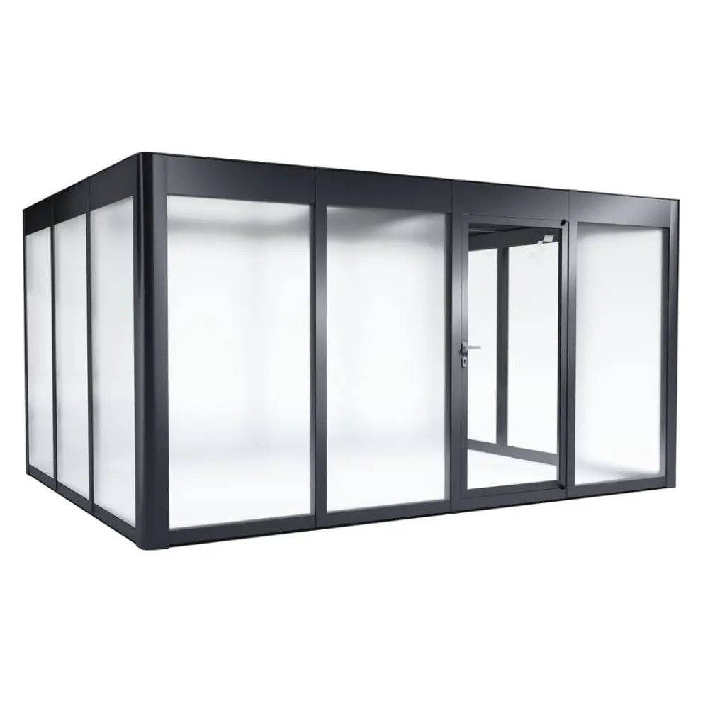 SunElements Gewächshaus Deluxe 4.3 anthrazit Clearance