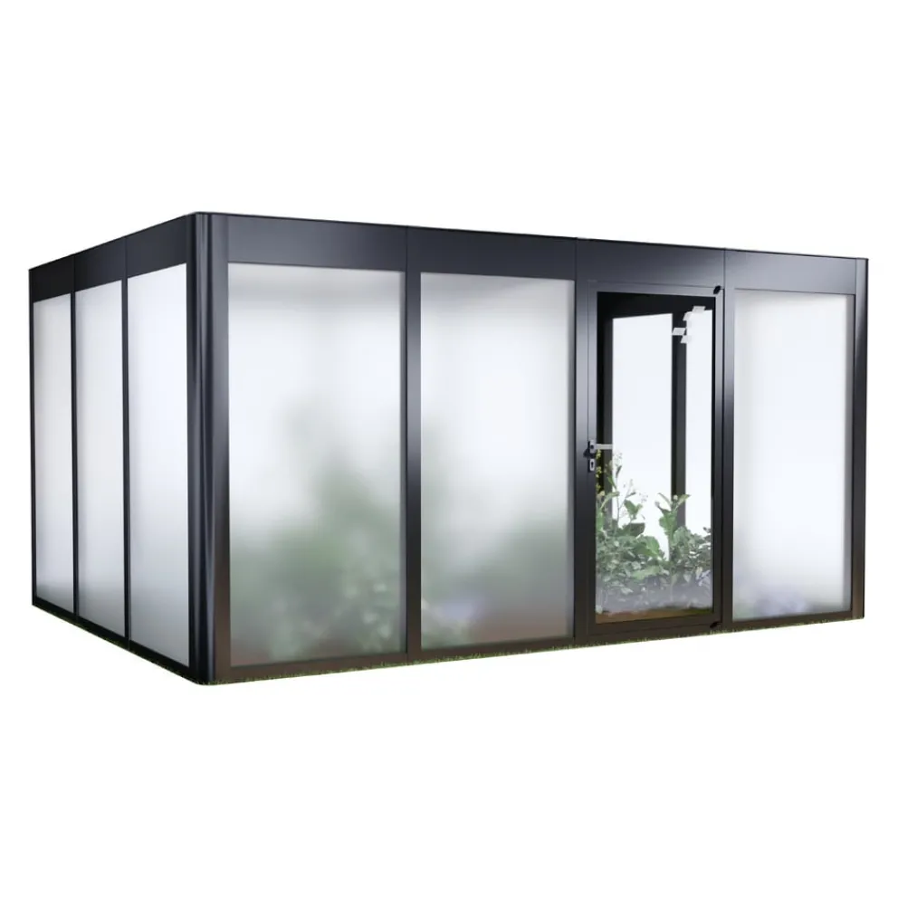 SunElements Gewächshaus Deluxe 4.3 anthrazit Clearance
