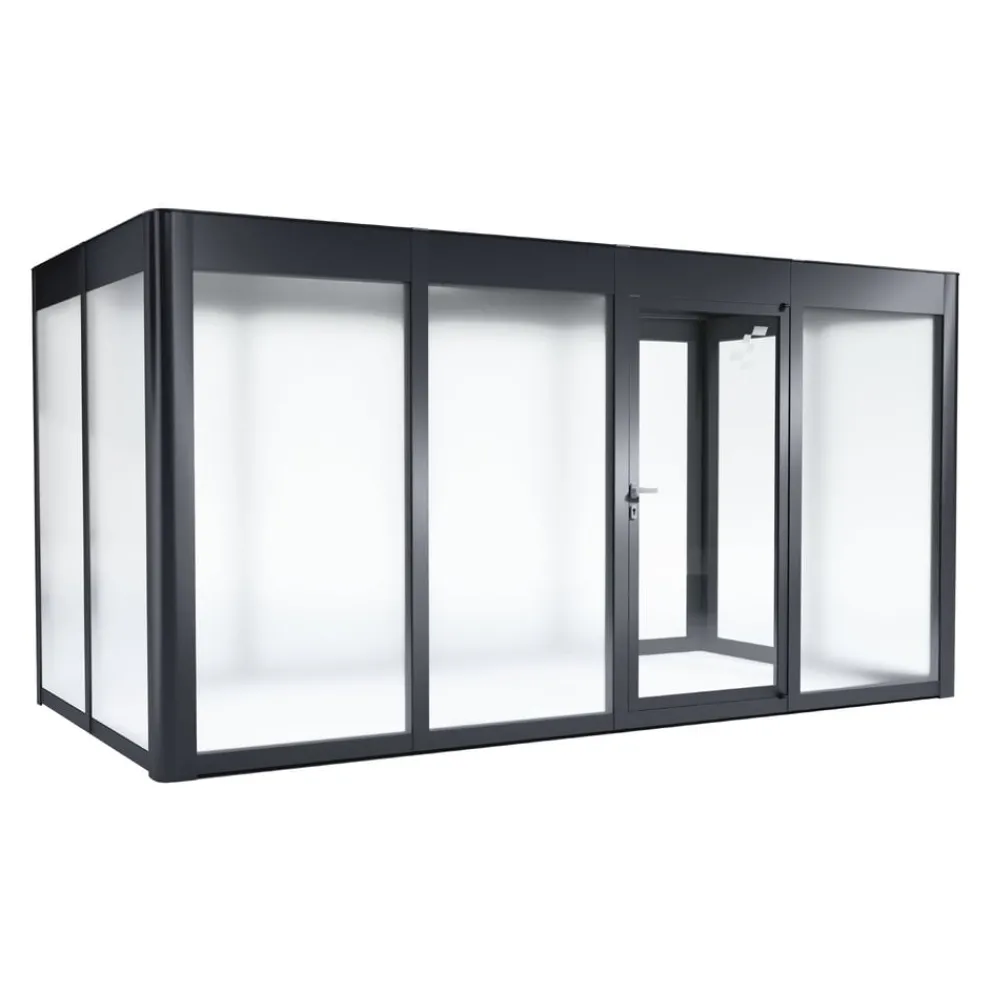 SunElements Gewächshaus Deluxe 4.2 anthrazit New