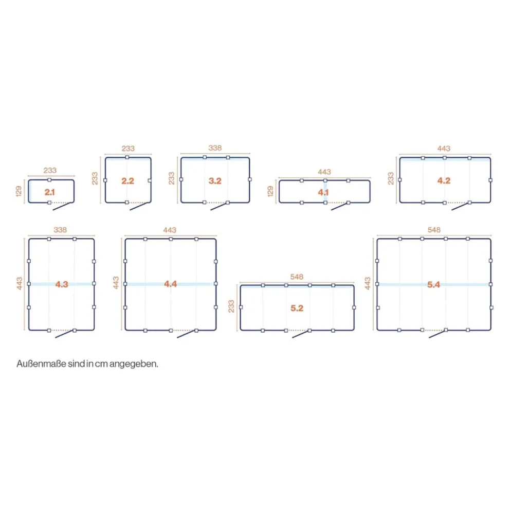 SunElements Gewächshaus Energy 5.2 anthrazit